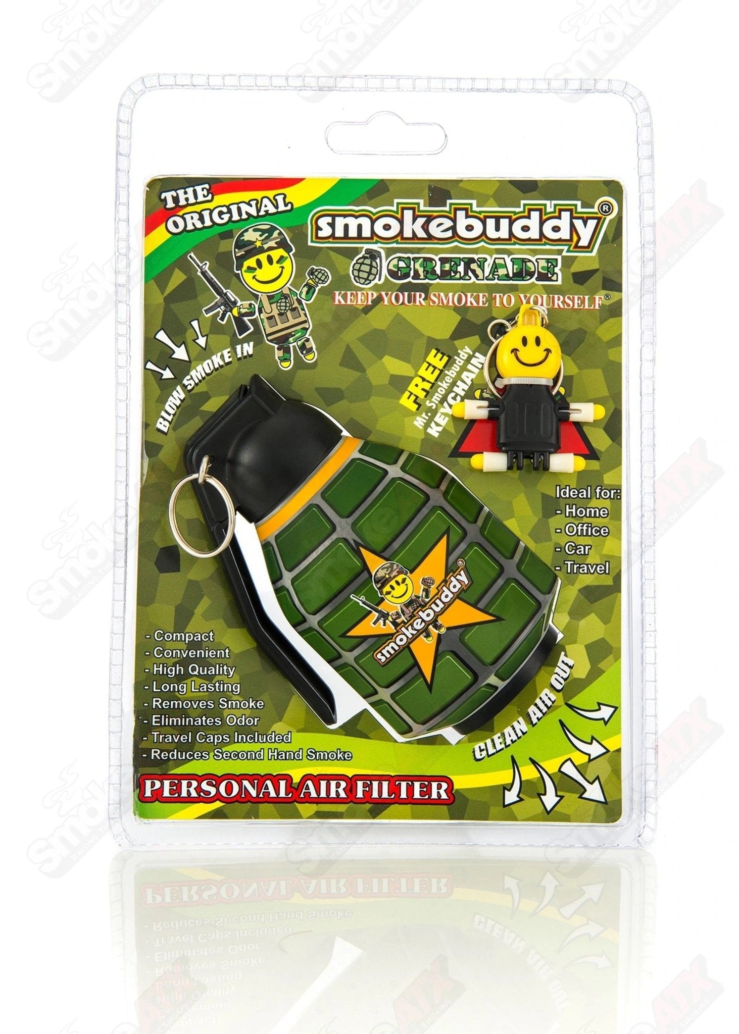 Smoke Buddy Original air filter device by smokebuddy, compact and portable for smoke filtration and odor control.