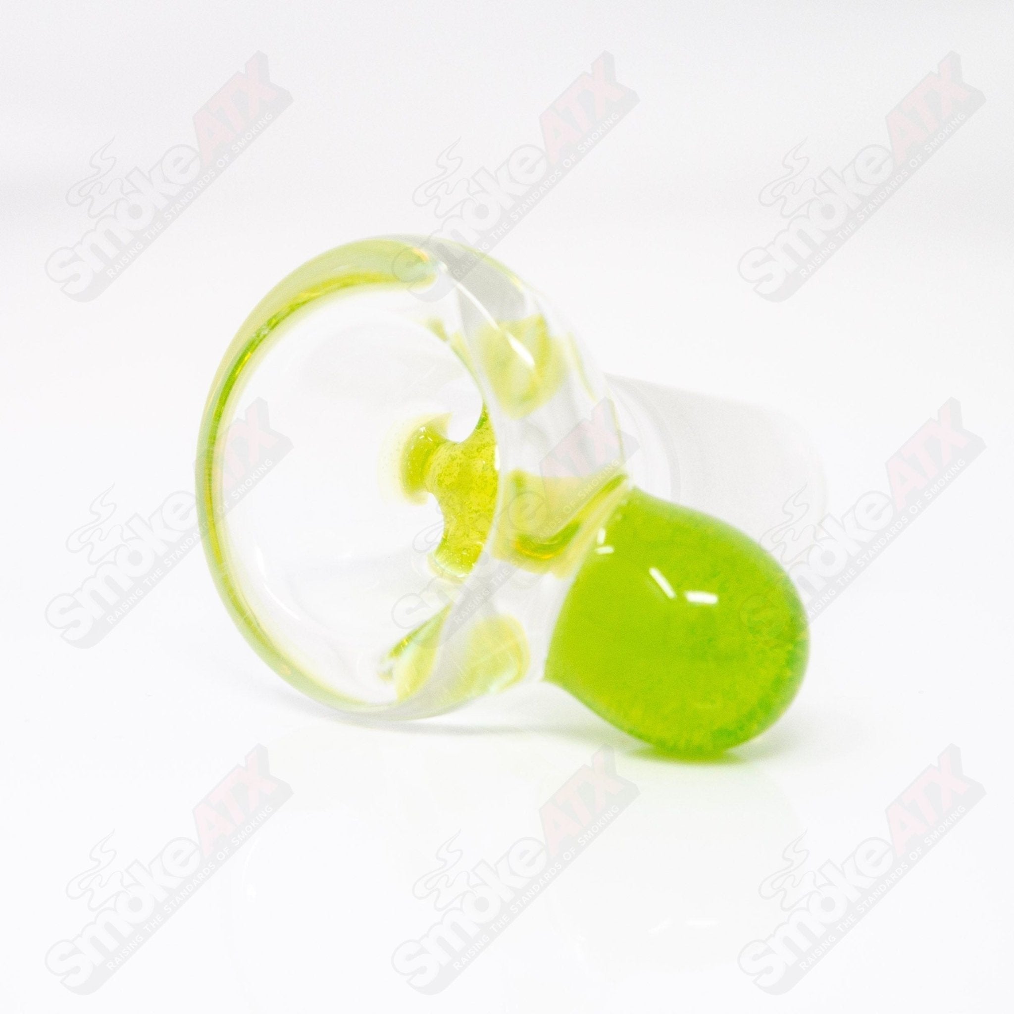 Sunset Slyme CFL Black T Glass 18mm Partial Accent Slide 9 - Smoke ATX