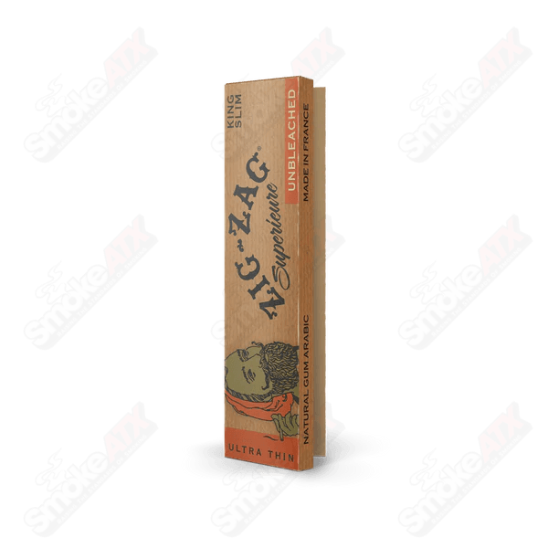 Ultra Thin King Size Unbleached Zig Zag - Smoke ATX
