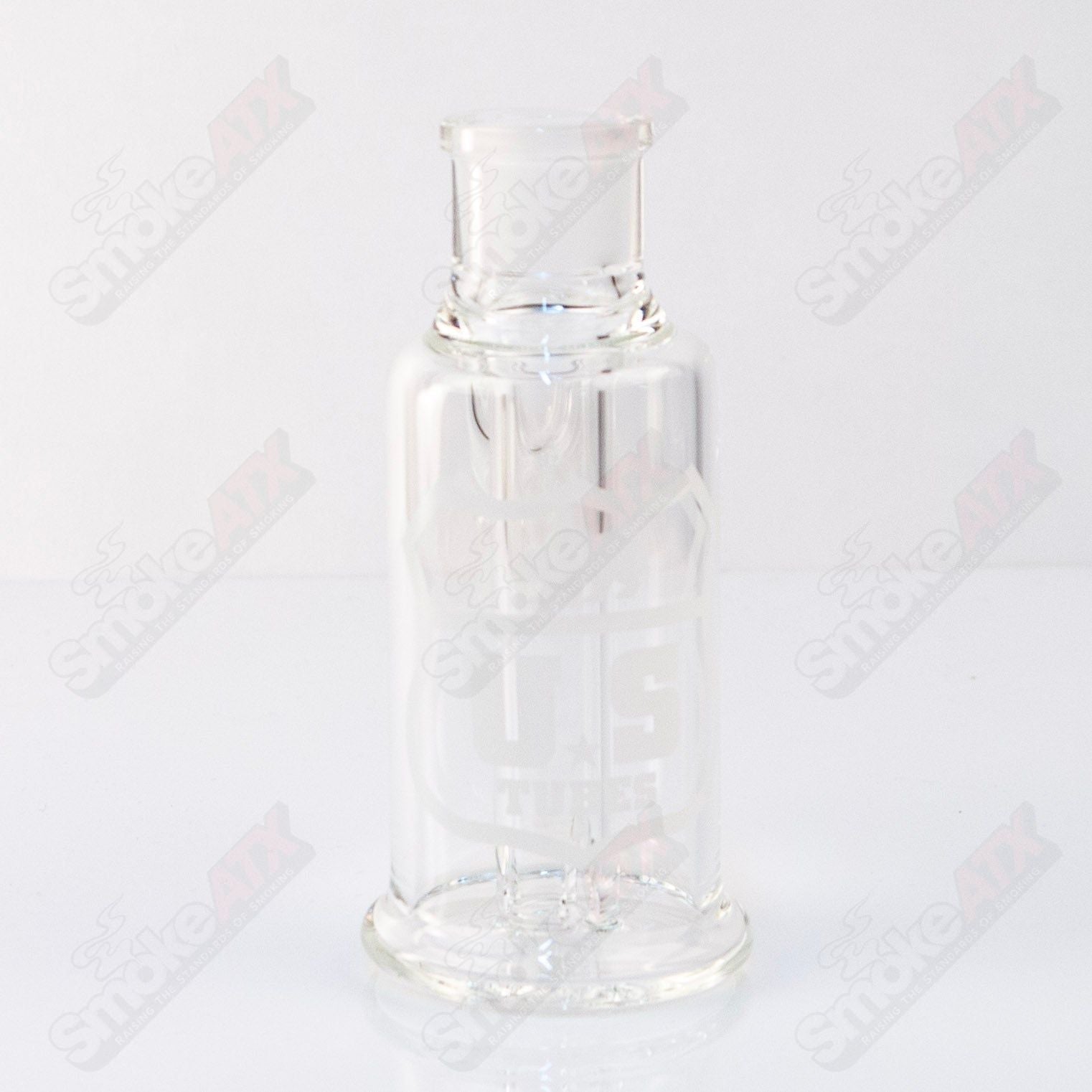 US Tubes Ash Catcher 18mm 45° - White Shield Decal - Smoke ATX