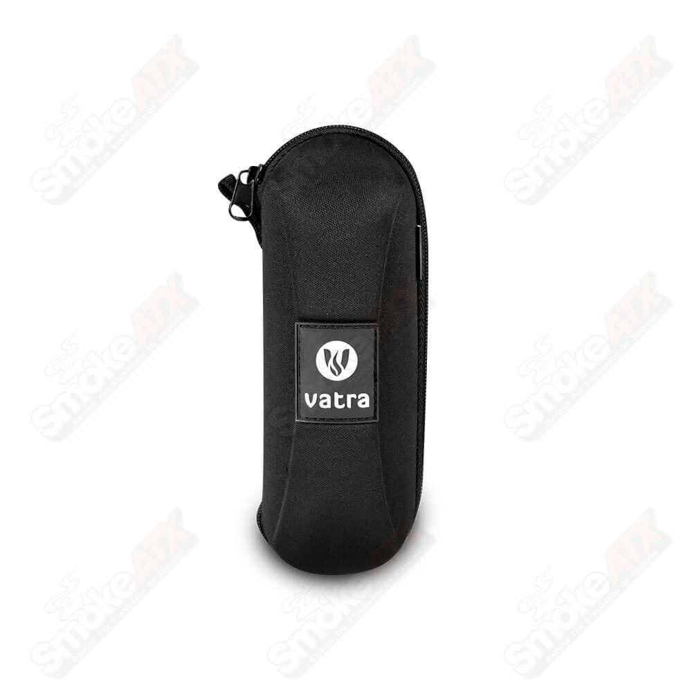 Black Vatra Bags 6-inch Capsule protection case, compact and durable for safe storage of small items.