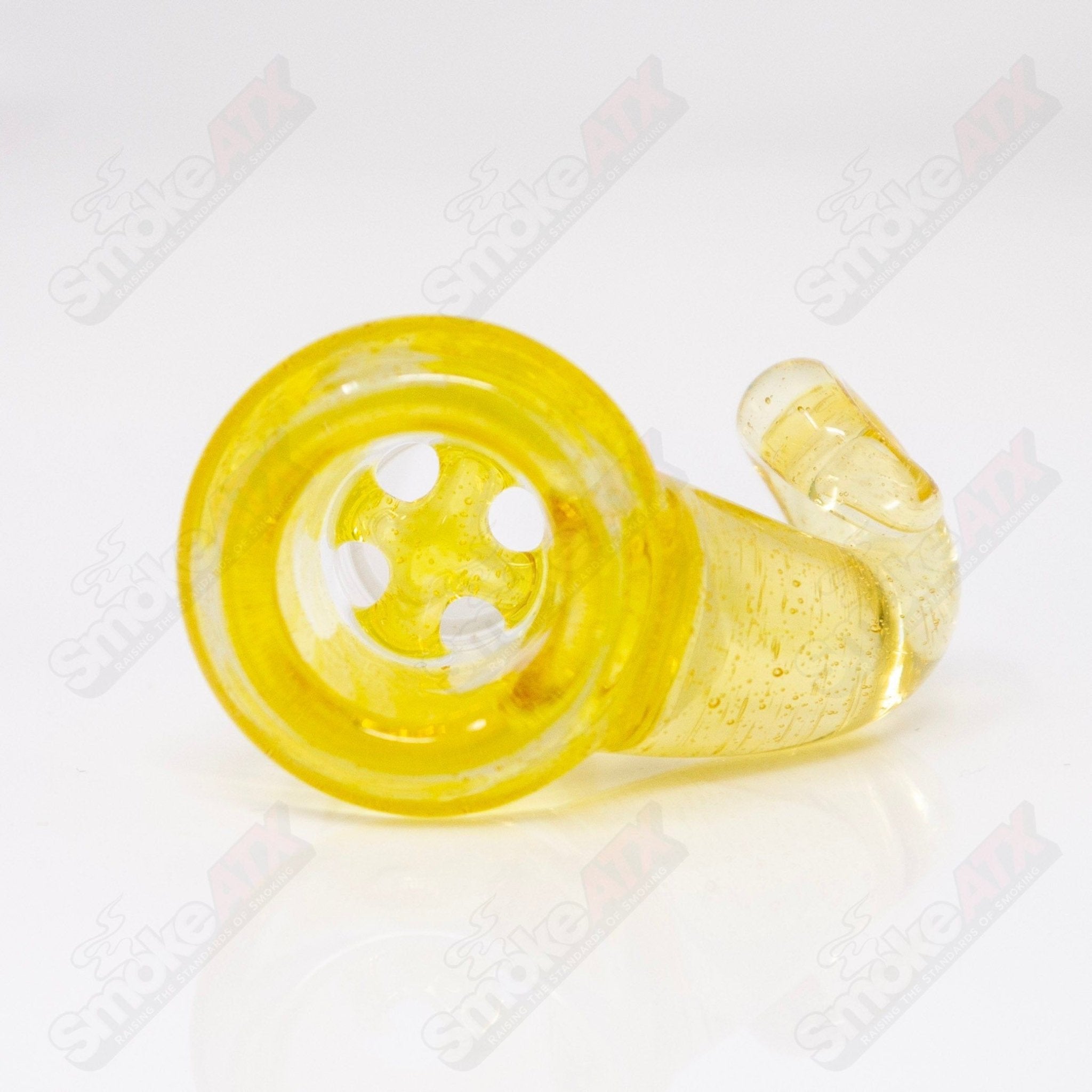 Yellow 18mm Full Accent Slide Black T Glass 5 - Smoke ATX