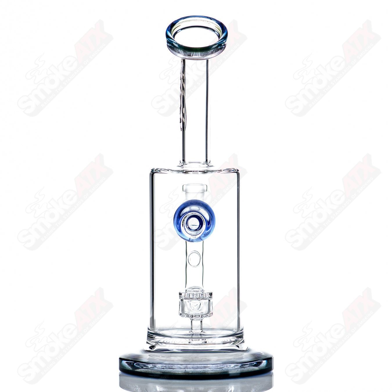 Colorful 10mm Jetperc Toro Glass concentrate rig with a spherical ball design, part of Toro's heady glass collection.