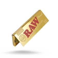 RAW Ethereal Classic Phenomenally Thin Rolling Papers, 1 1/4 size, featuring lightweight, natural rolling papers for smooth rolling.