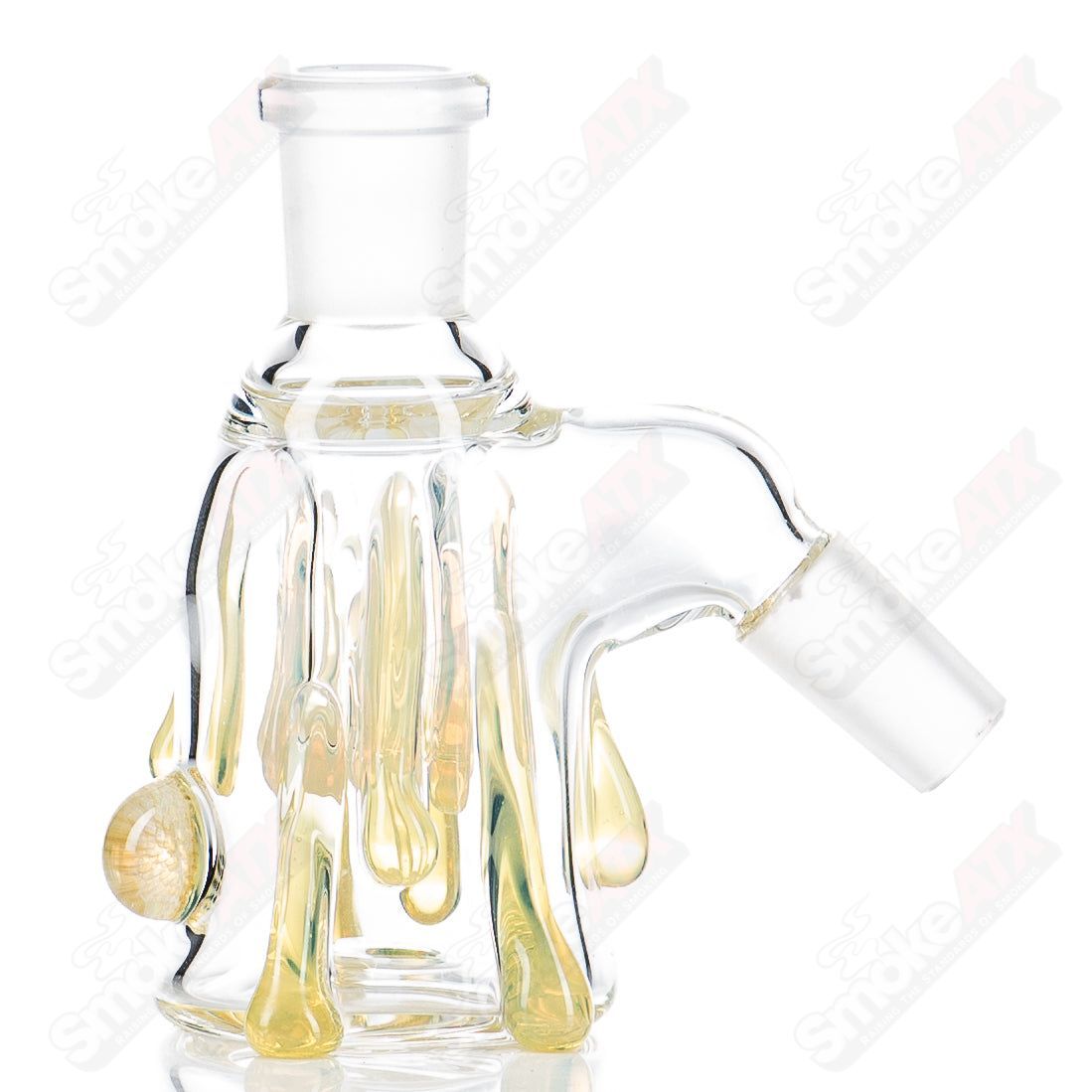 1 14mm 45° Dripping Honey w/Honeycomb Millie Dry Catcher Joe P - Smoke ATX