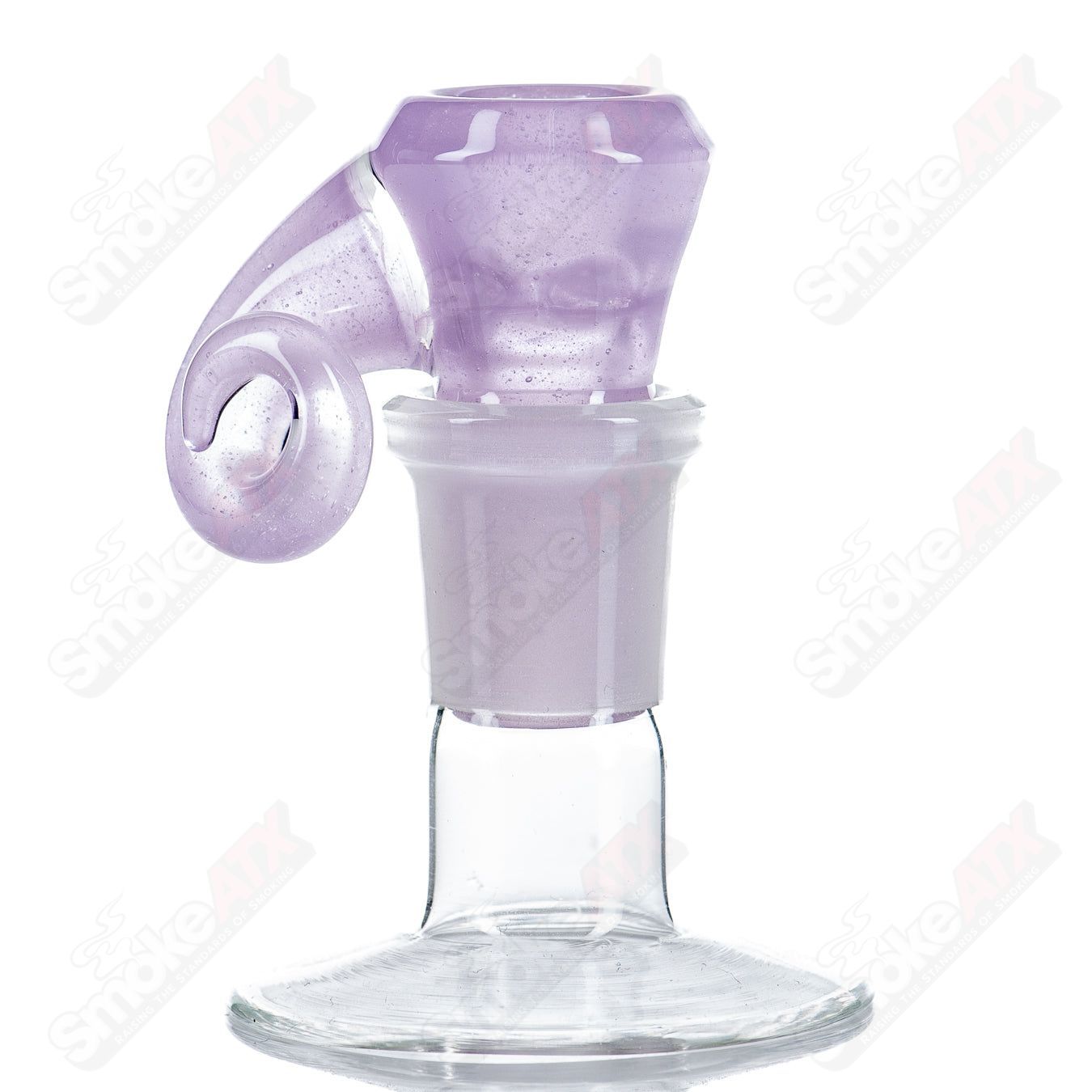 1 - 18mm Full Accent Slide Black T Glass - Smoke ATX