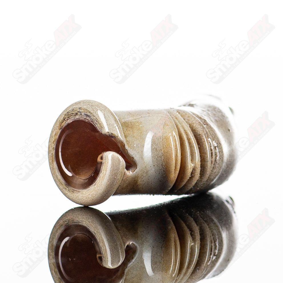 1 Finger Pivot Top Grime Glass - Smoke ATX