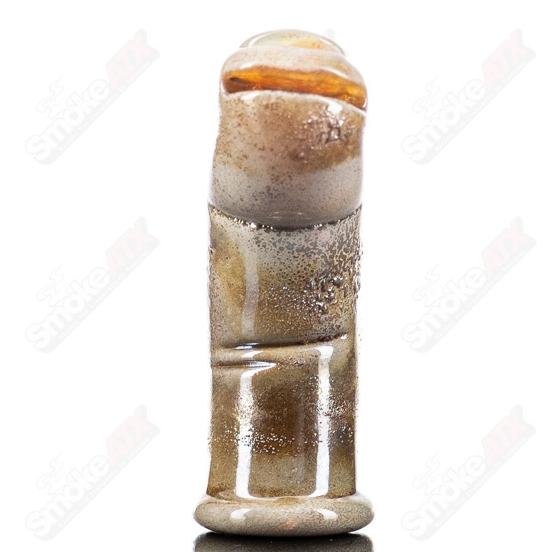 1 Finger Pivot Top Grime Glass - Smoke ATX