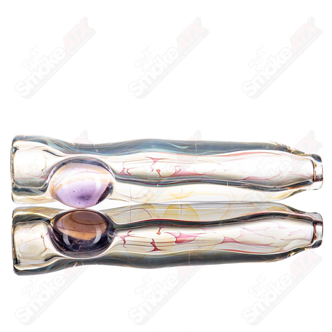 1 Inside Out Chillum by JMK Glass - Smoke ATX