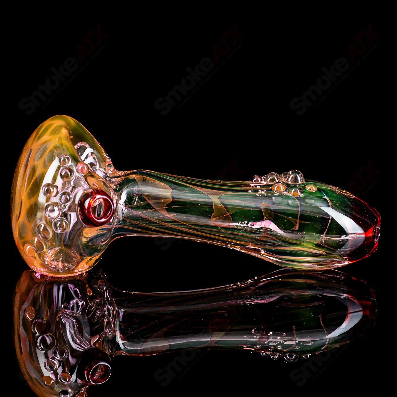 1 IO Fume Honeycomb Endcap Spoon Uncle Fish - Smoke ATX