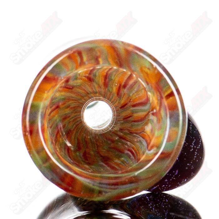 1 Lattice Chillum by JMK Glass - Smoke ATX