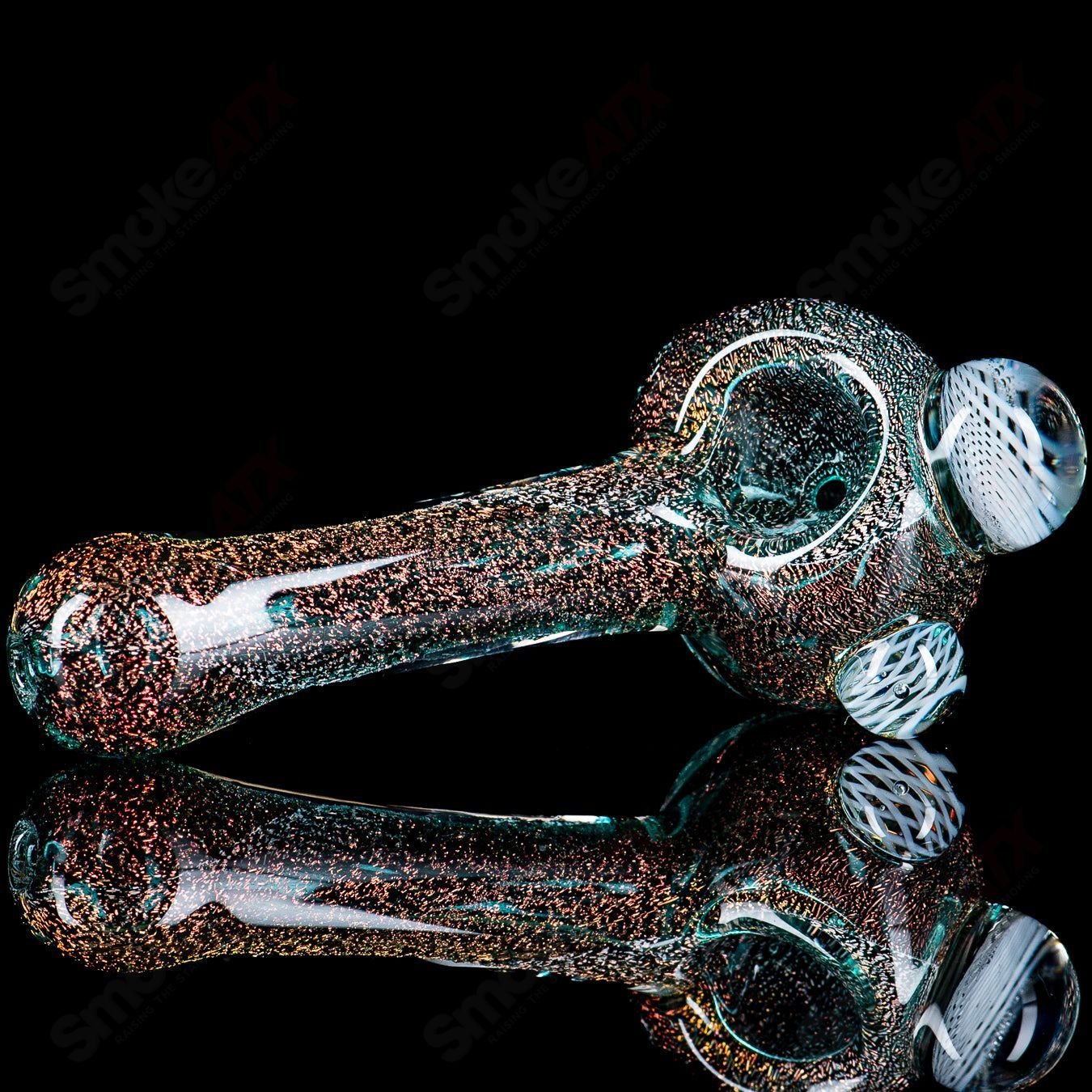 1 Medium Dichro Spoon (Over Lake) by SPG - Smoke ATX