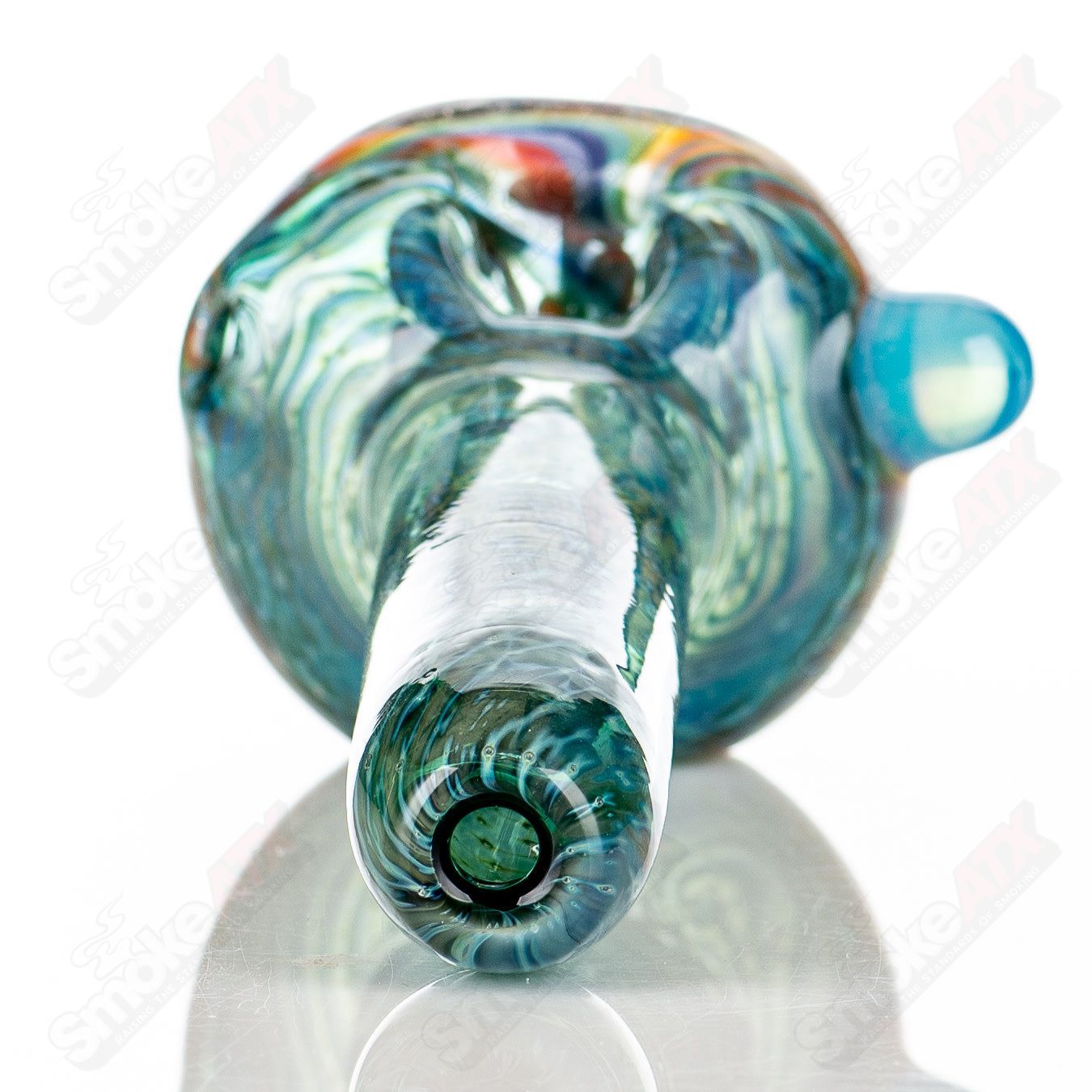 1 Mushroom Wig Wag Discflip Spoon Chillery Bogart - Smoke ATX