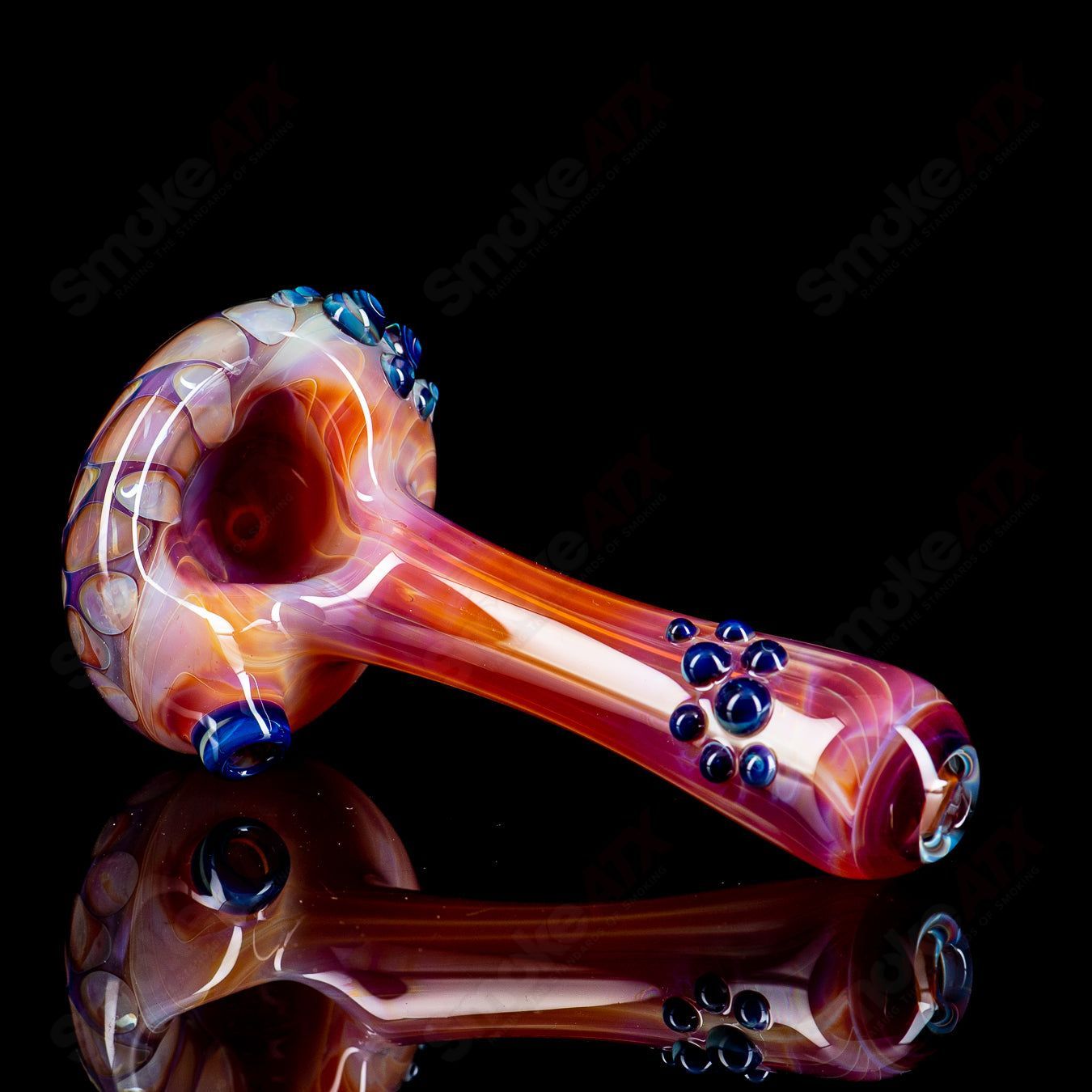 1 Serendipity Spoon w Honeycomb Endcap Uncle Fish - Smoke ATX