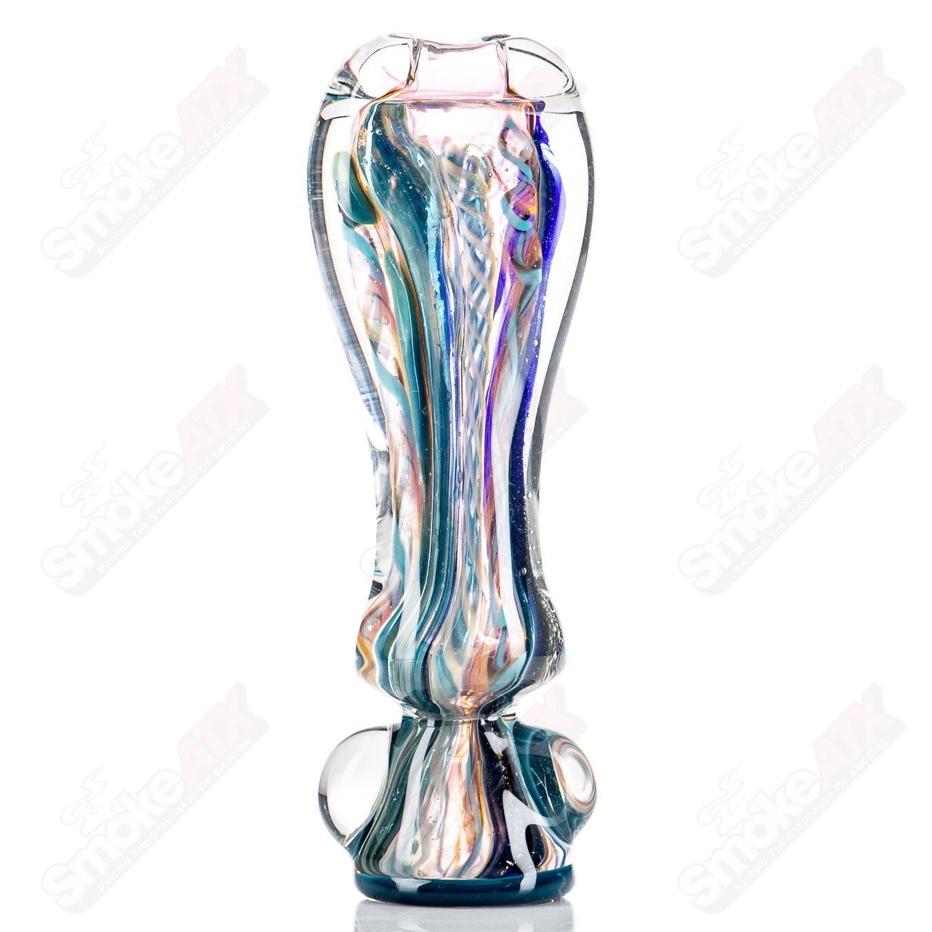1 sm ISO Bat Chillum by Molten - Smoke ATX