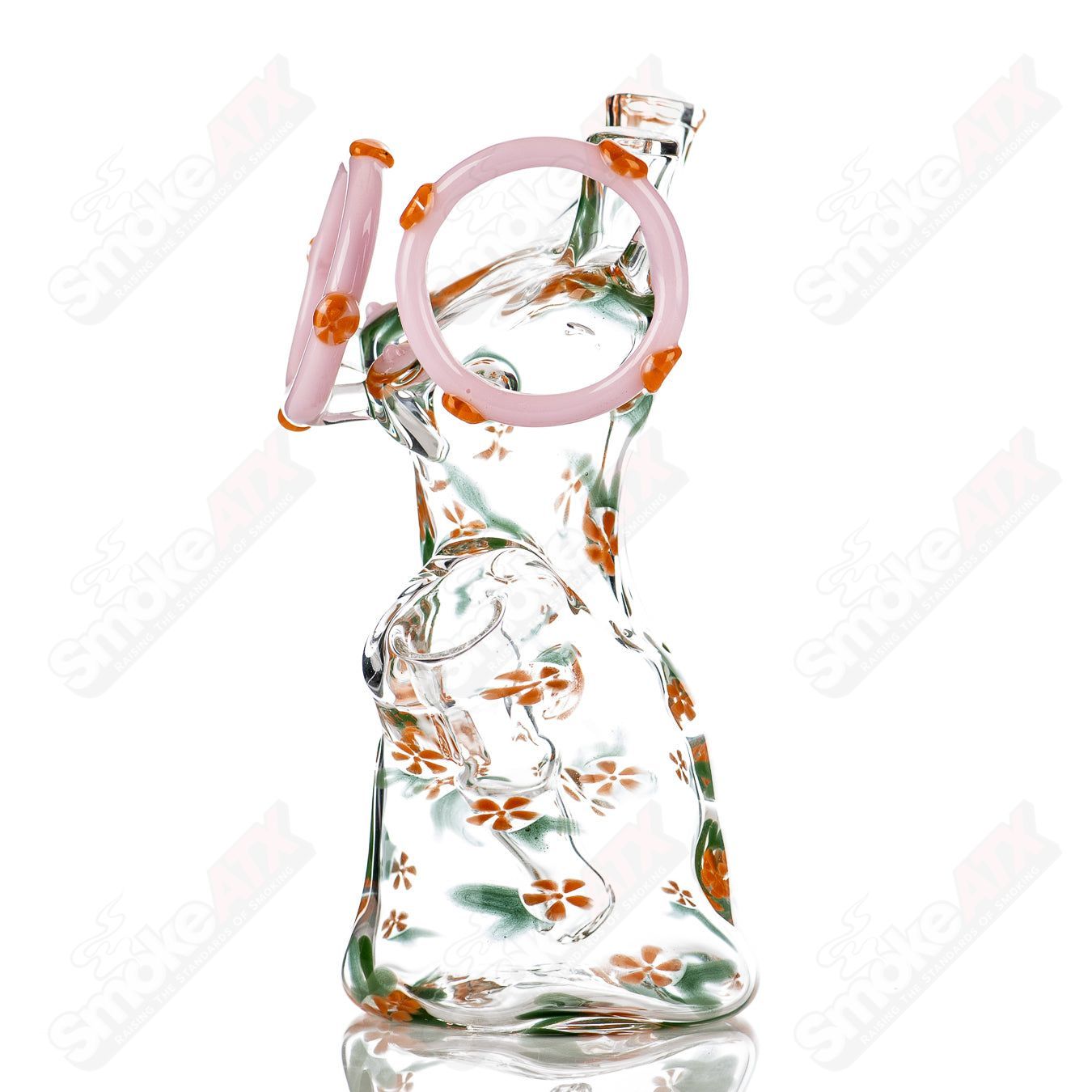 ZAM Festival Goddess Heady Glass concentrate rig with colorful, artistic design and intricate glasswork for dabbing concentrates.