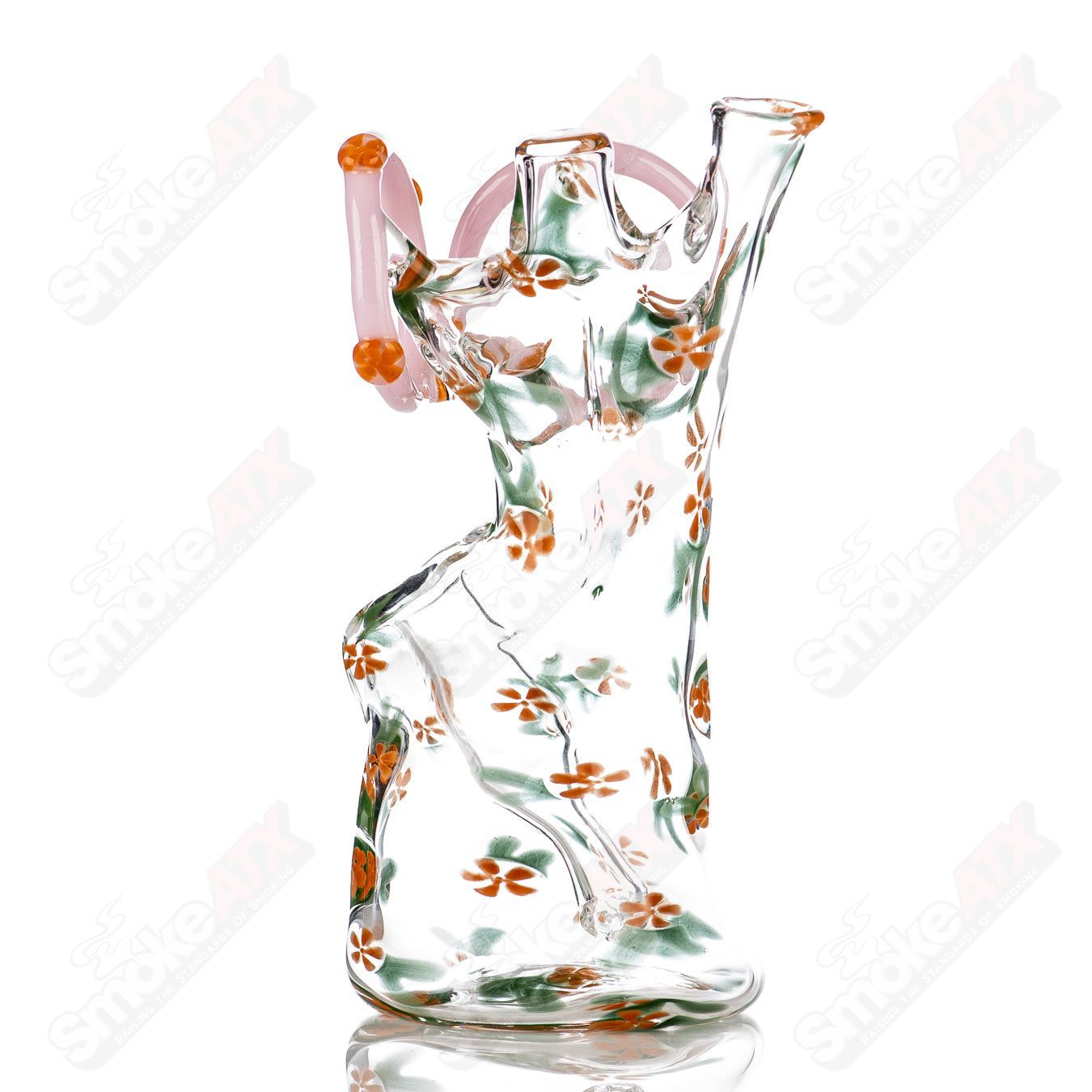 ZAM Festival Goddess Heady Glass concentrate rig with colorful, artistic design and intricate glasswork for dabbing concentrates.