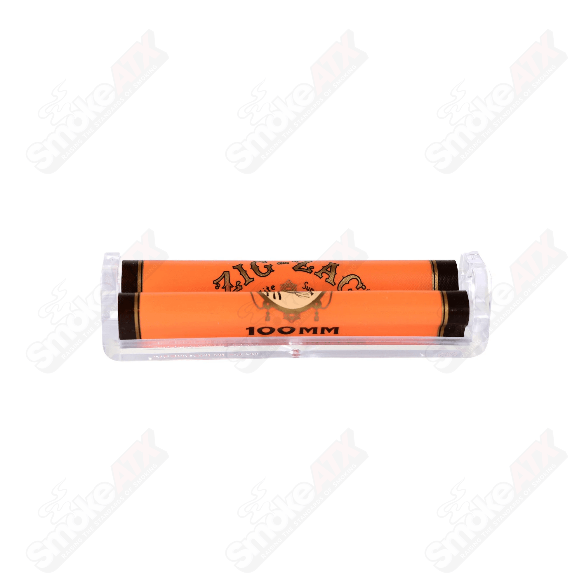 Zig Zag 100mm roller for 420 products machines, showing the metal zigzag roller with detailed grooves and sturdy construction.