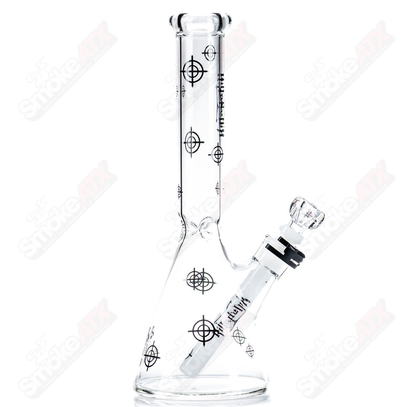 12" 5mm Mini Killadelph Beaker Illadelph - Smoke ATX