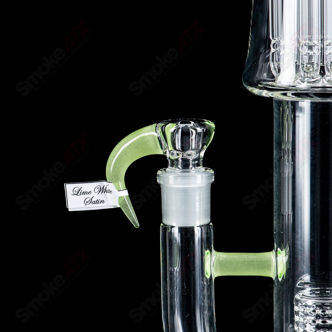 Sovereignty Glass 12-arm grid cap with minor accent, heady glass accessory featuring intricate design and clear craftsmanship.