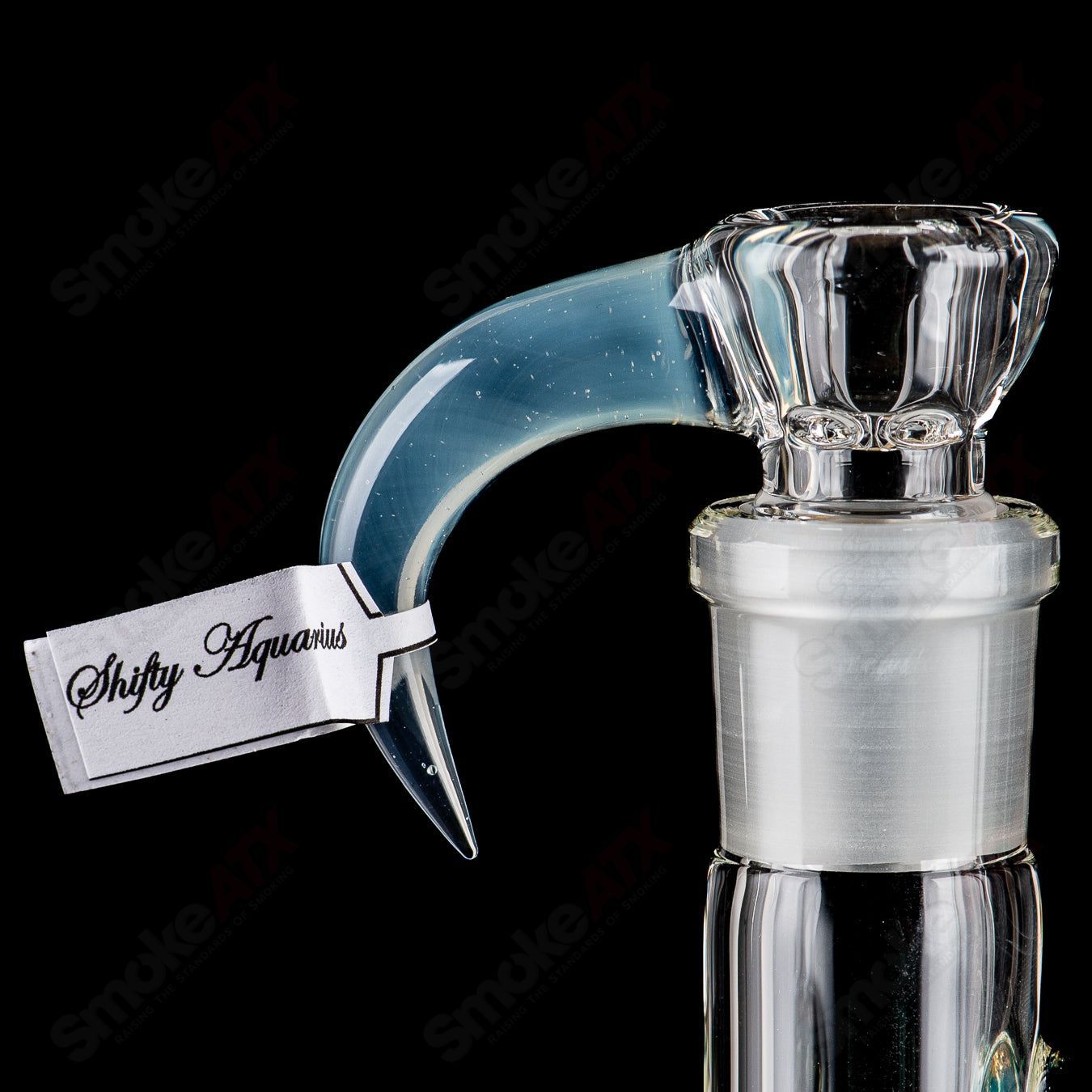 Heady Glass 12-arm Imperial Minor Accent from Sovereignty Glass featuring intricate glasswork and detailed design.