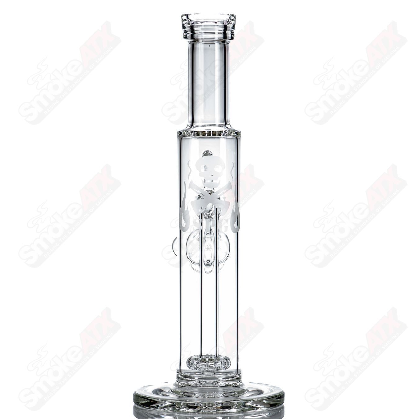 12in Clear Tube (for Puffco Peak) by SPG - Smoke ATX