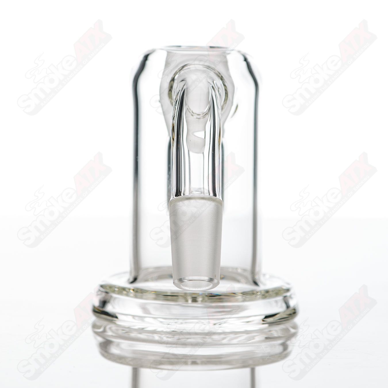 Leisure Glass 14/45 Drycatcher Classic Logo leisure glass with printed logo design, clear glass construction.