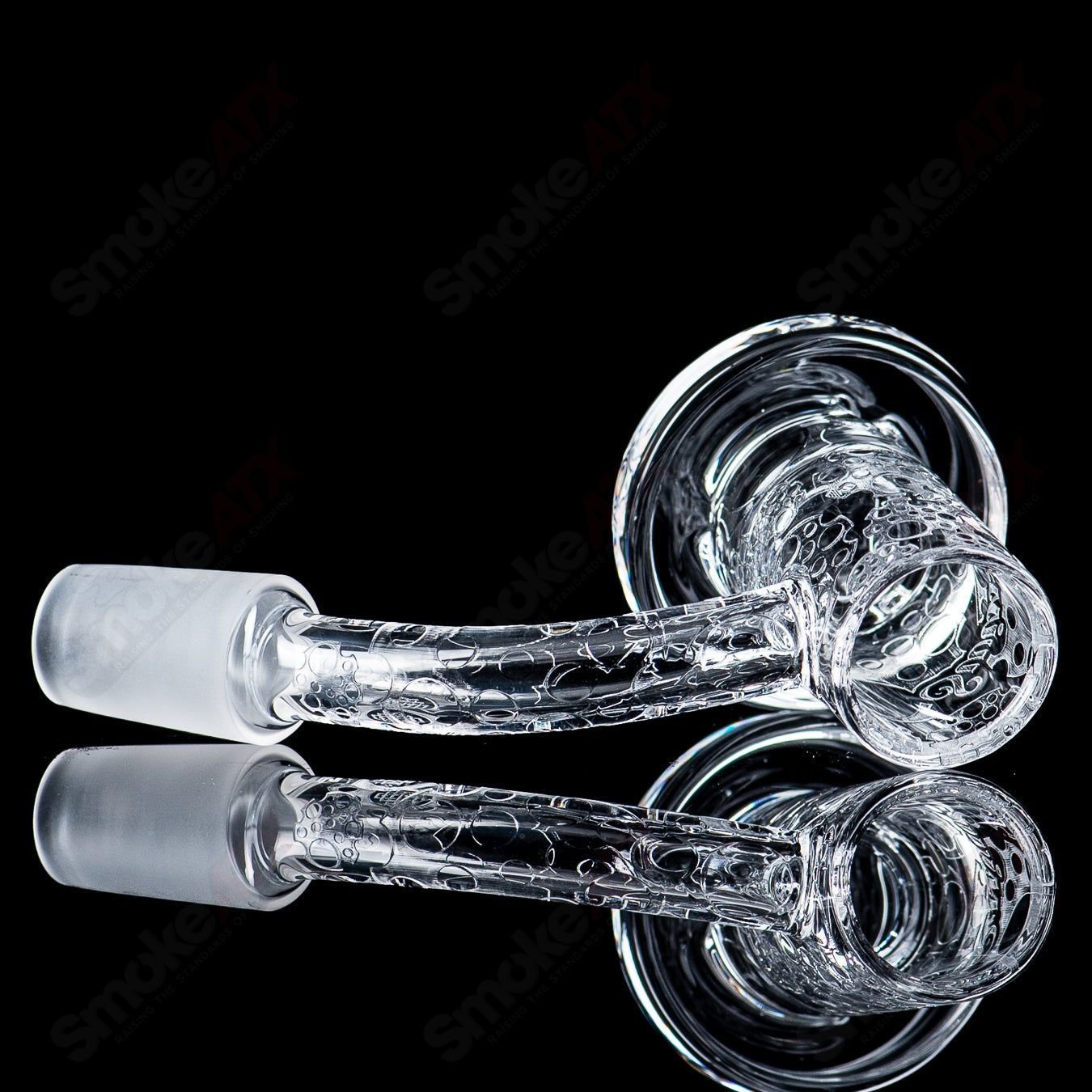 14/45 Quave Club Banger with Cap (Top Shelf) by Quave X Swiss Perc - Smoke ATX