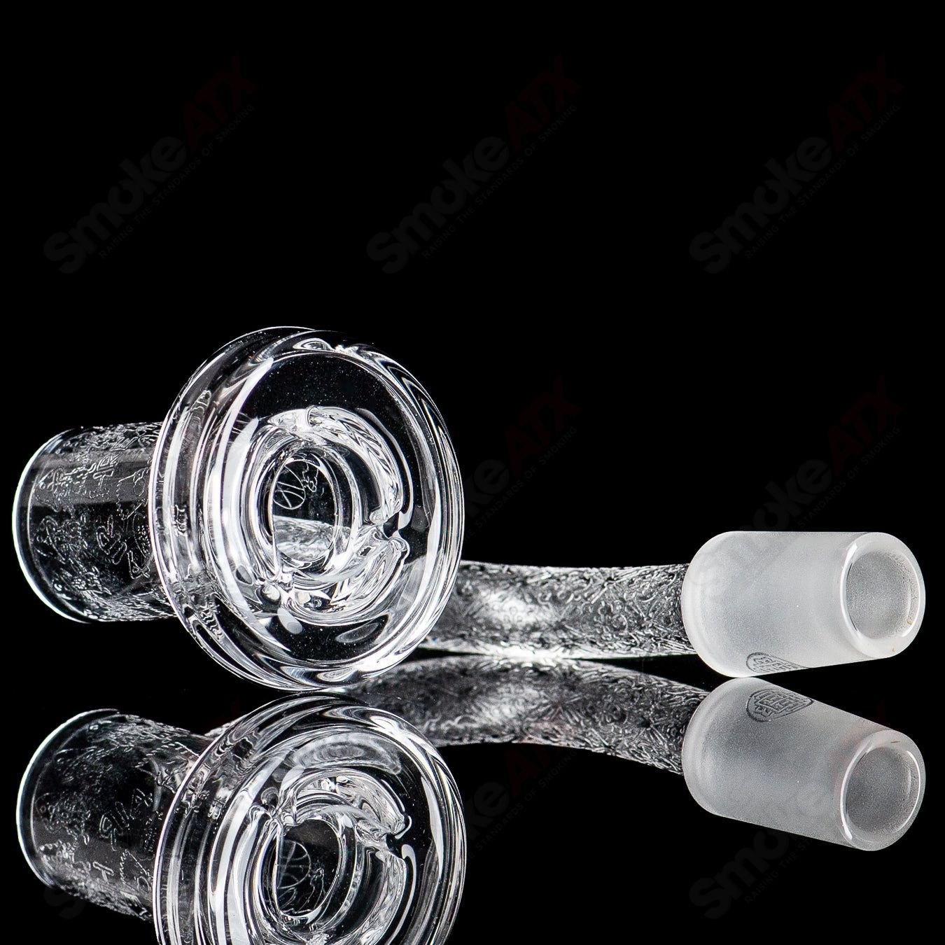 14/90 Air Hream Gz1 Charmer Quave glass banger for dabbing, featuring a sleek design from Quave Club Bangers.