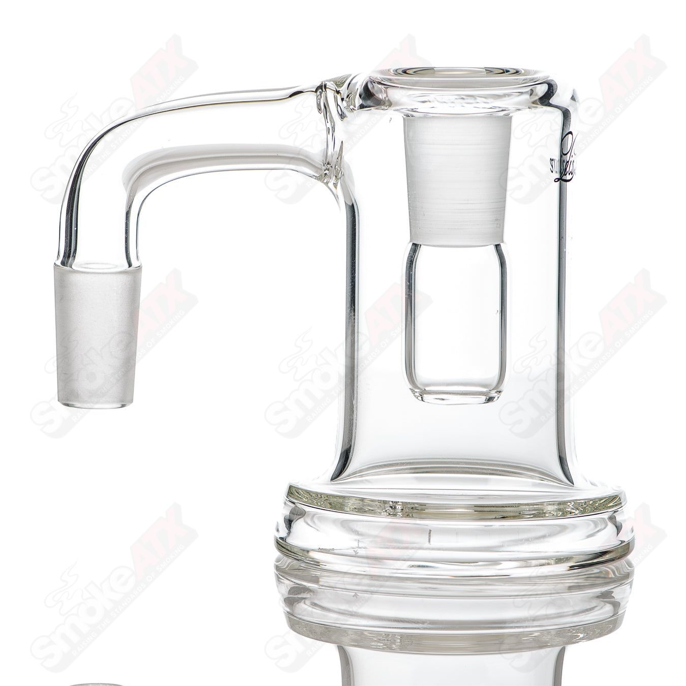 Leisure Glass 14/90 Drycatcher glass with calligraphy logo, clear leisure drinkware for casual use