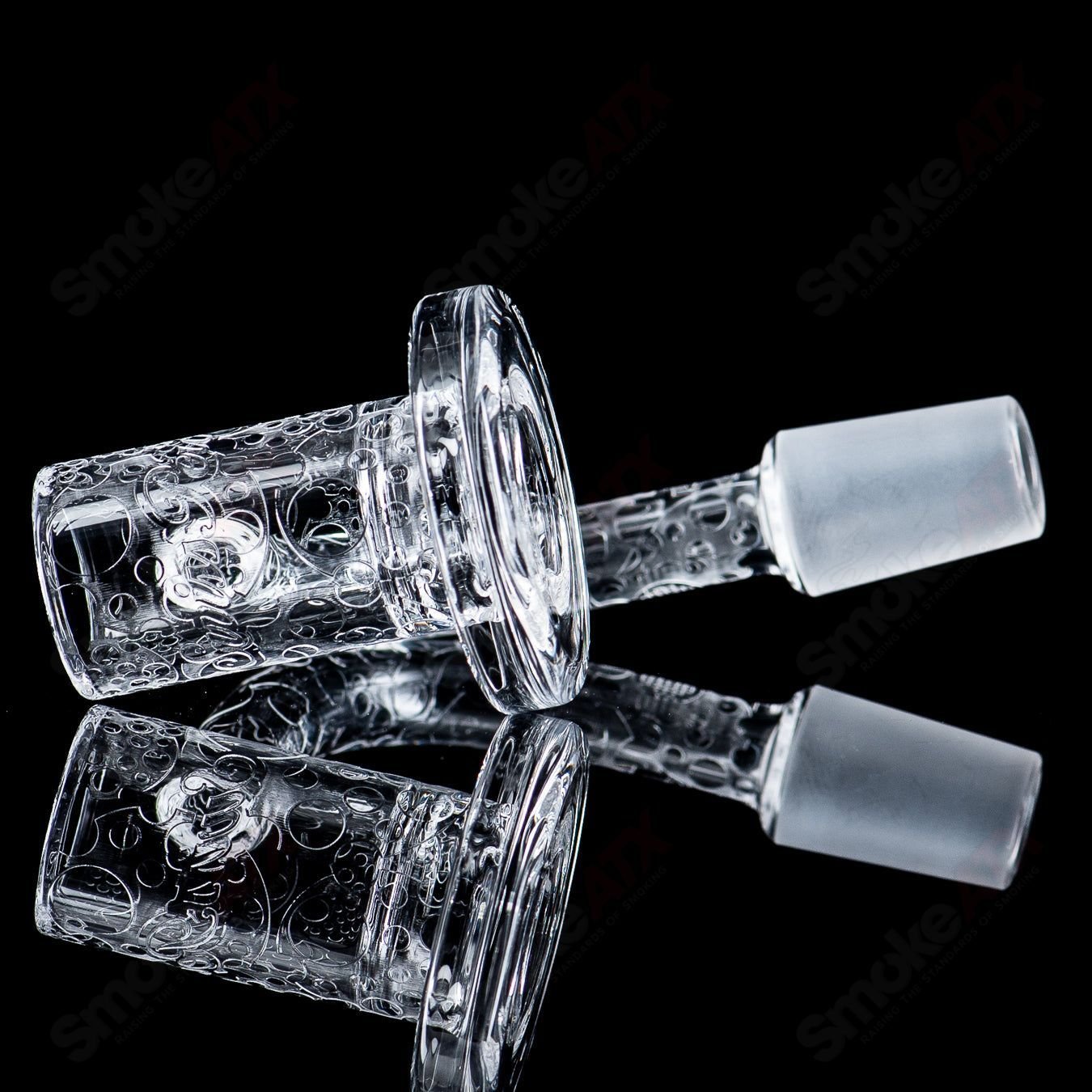 14/90 Quave Club Banger with Cap (Top Shelf) by Quave X Swiss Perc - Smoke ATX