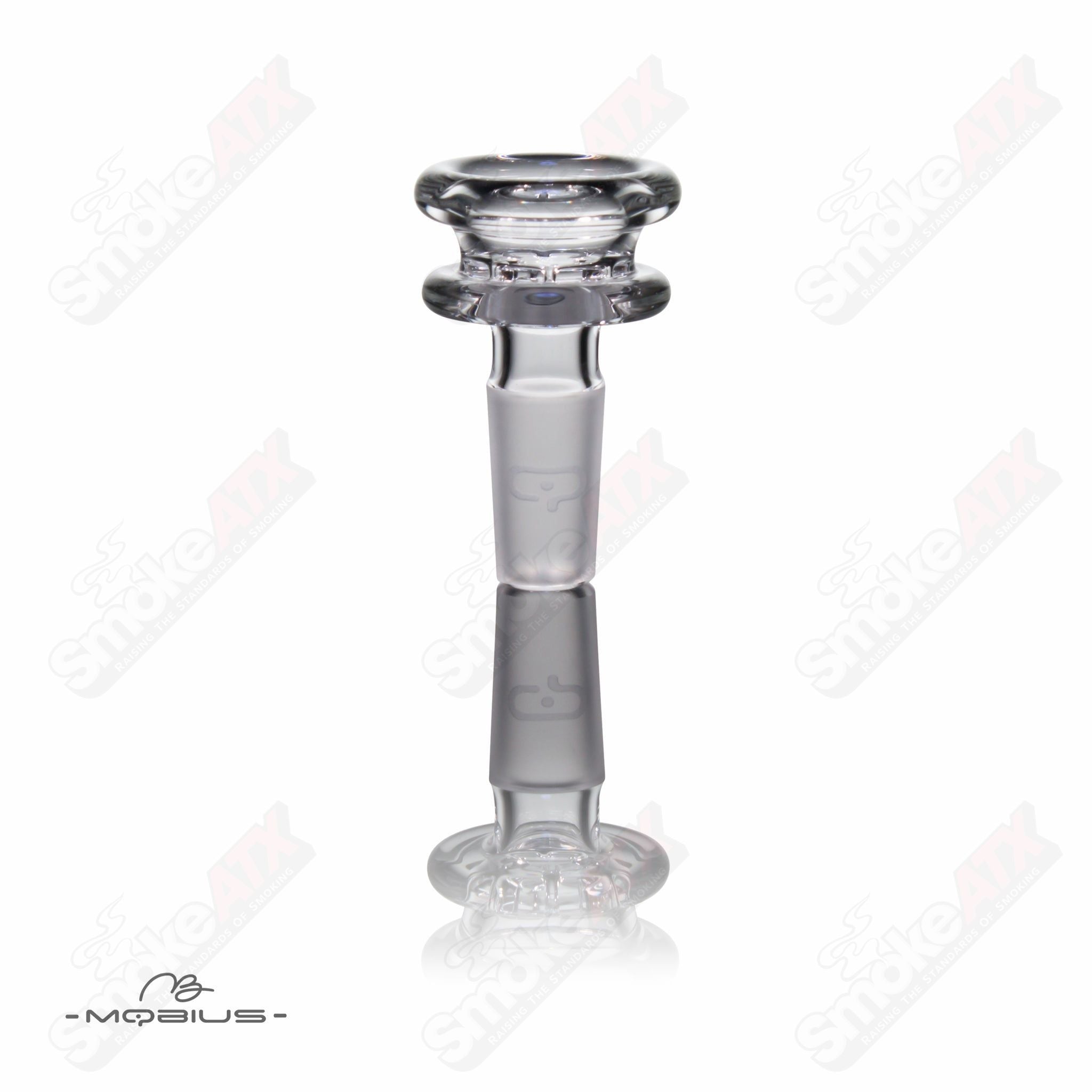 14mm Clear Multi Hole V2 Bowl Mobius - Smoke ATX