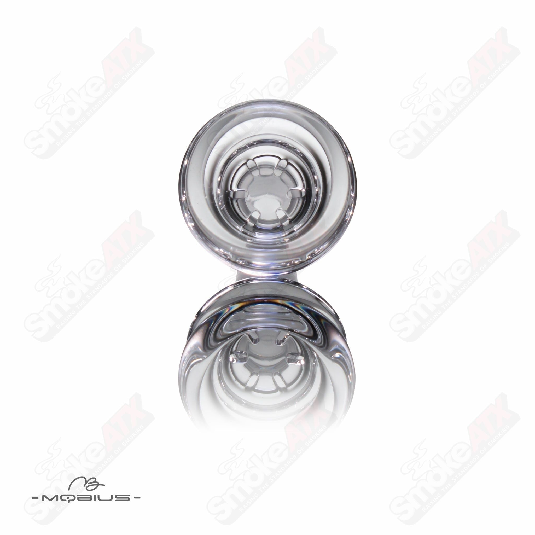 14mm Clear Multi Hole V2 Bowl Mobius - Smoke ATX
