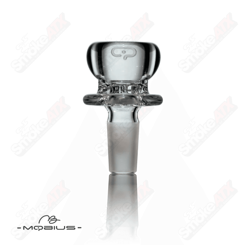 14mm Clear Multi Hole V3 Bowl Mobius - Smoke ATX