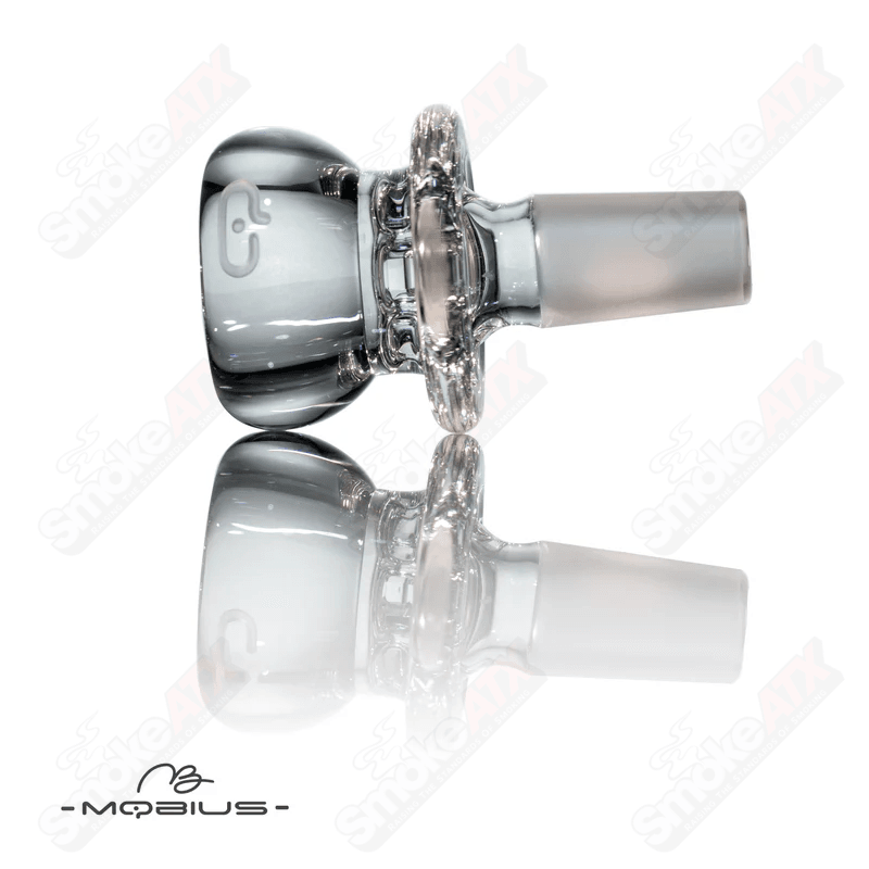 14mm Clear Multi Hole V3 Bowl Mobius - Smoke ATX