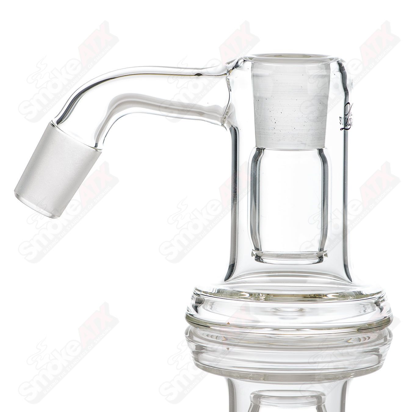 Leisure Glass 18/45 Drycatcher calligraphy logo leisure glass with clear design and ergonomic shape for casual use