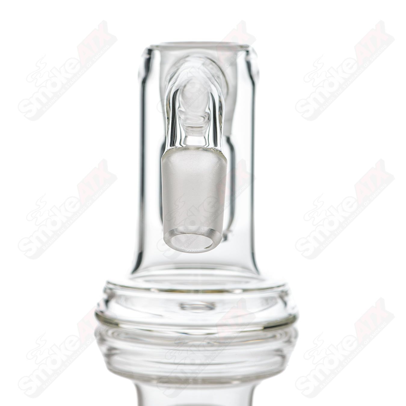 Leisure Glass 18/45 Dry Catcher classic logo leisure glass with clear design and printed logo on the side.