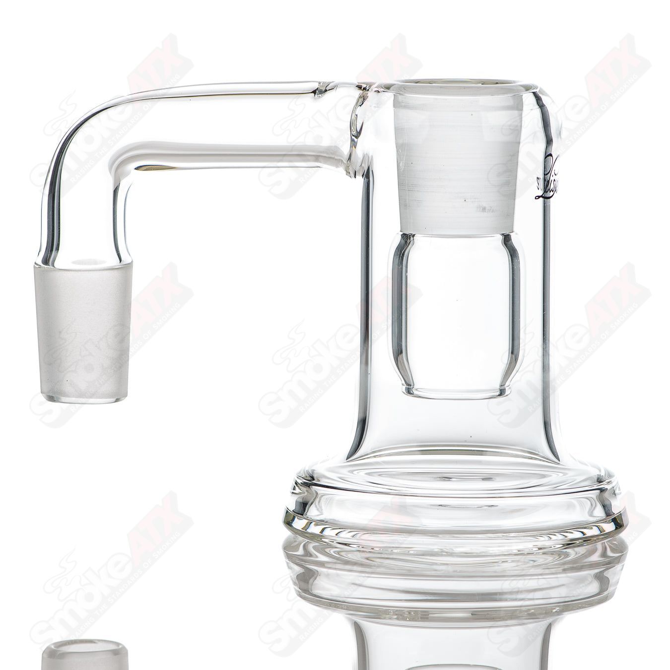 Leisure Glass 18/90 Drycatcher glass featuring calligraphy logo, designed for leisure and casual drinking.