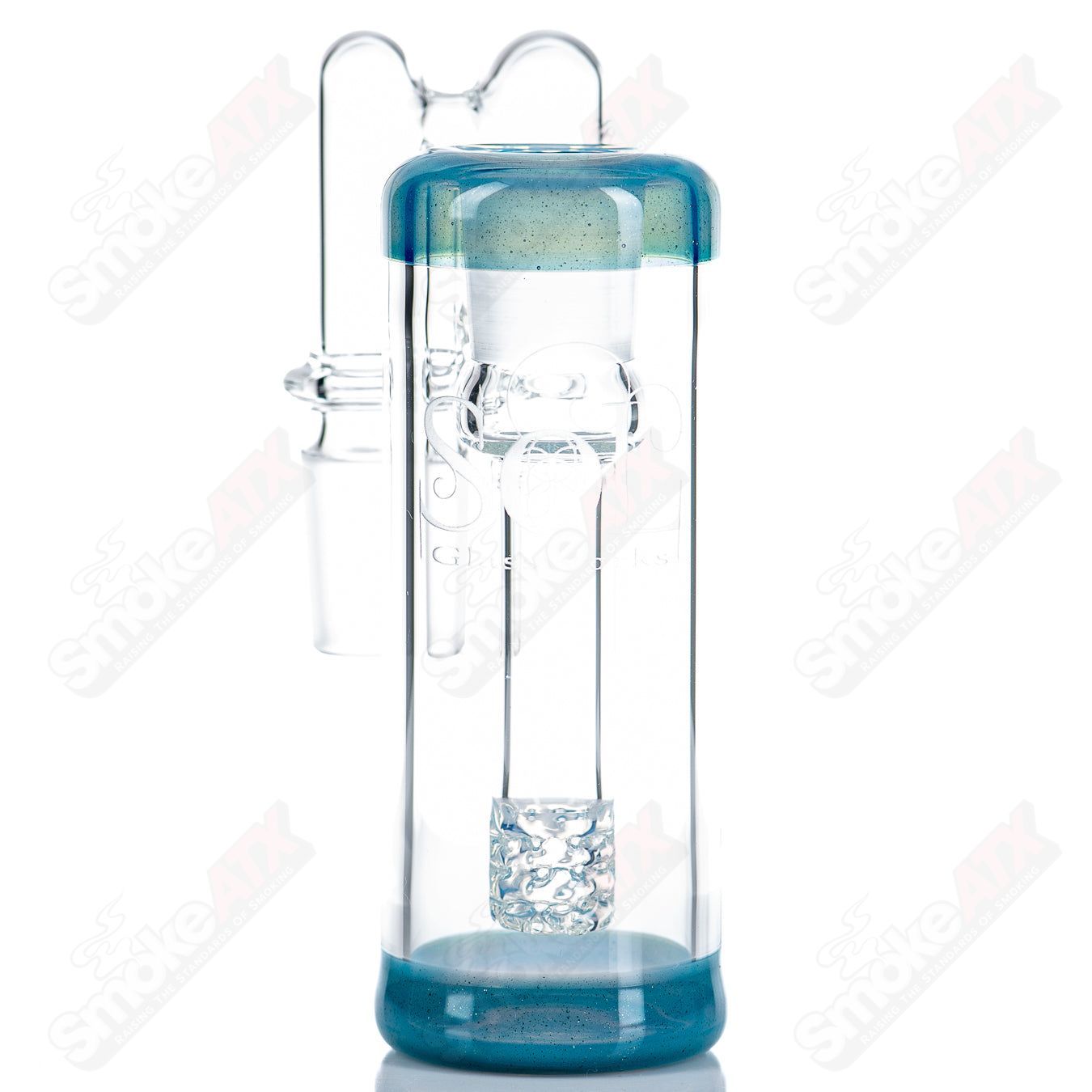 18mm (BSG) Ash Catcher by SOL Glassworks - Smoke ATX