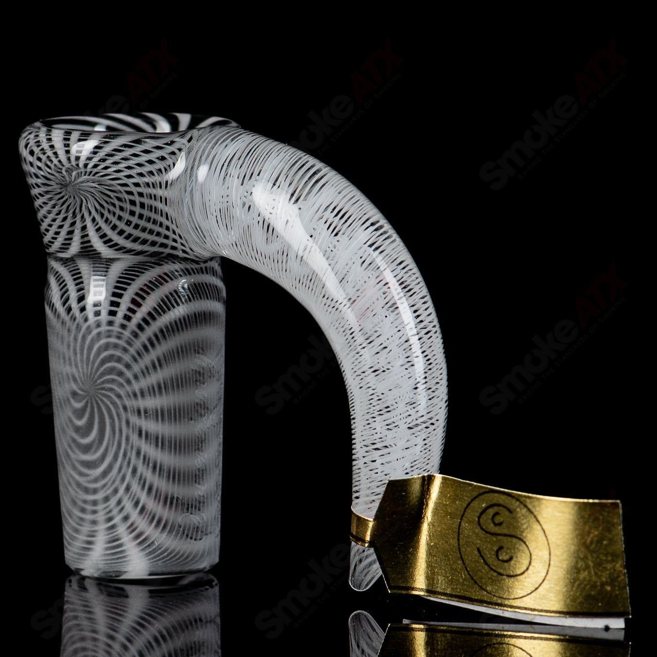 Sovereignty Glass 18mm Fully Worked Jailbird Baby Pack Reticello heady glass bowl with intricate design and vibrant colors.