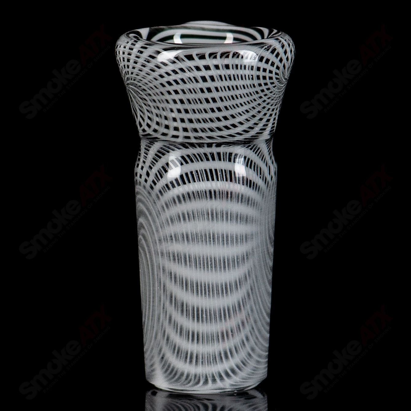 Sovereignty Glass 18mm fully worked jailbird baby pack Reticello heady glass bowl with intricate design and vibrant colors.