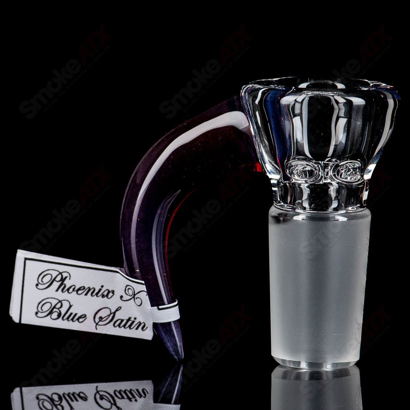 18mm Partial Accent Slide (Phoenix x Blue Satin) Sovereignty - Smoke ATX