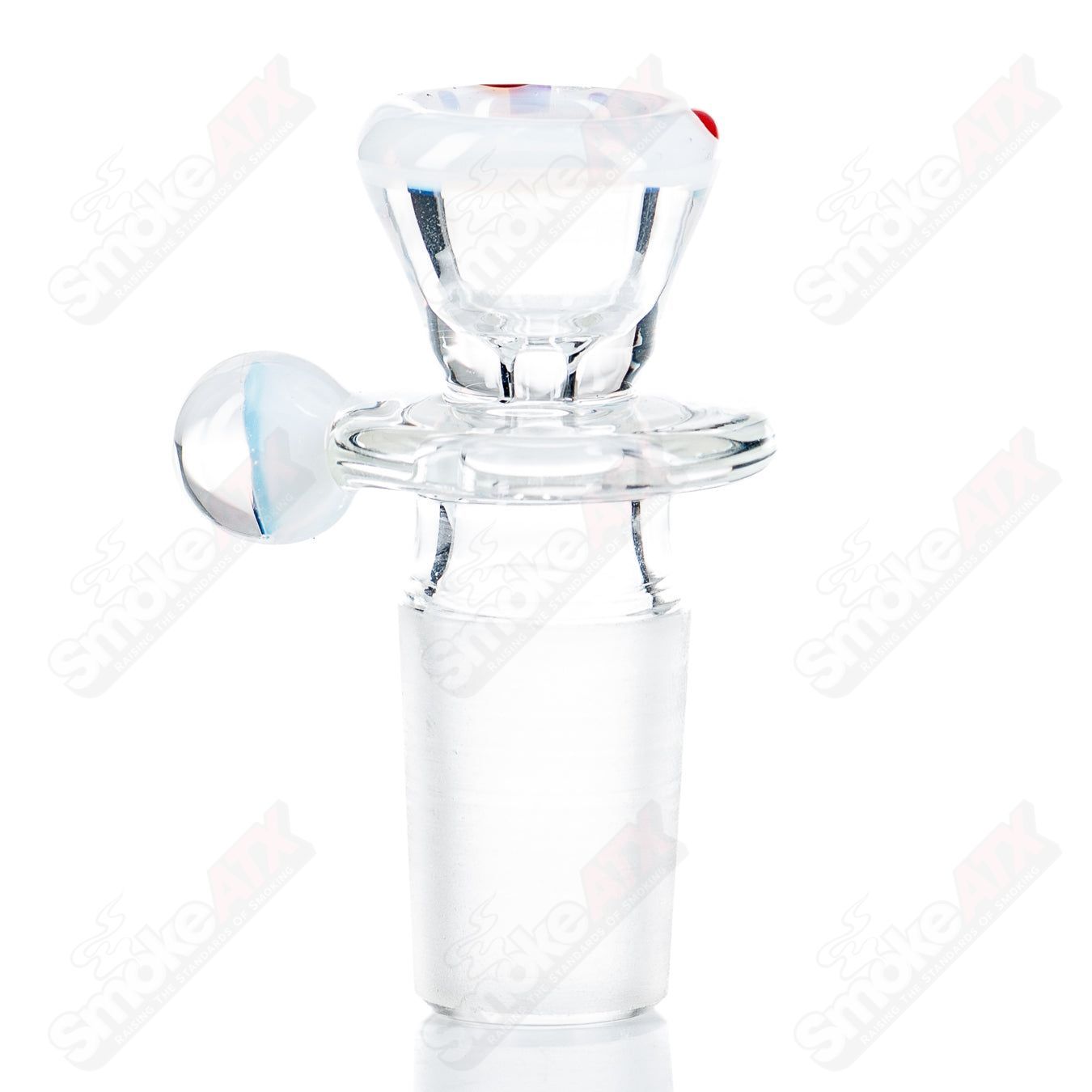 18mm Single Hole Slide w Millie (Venom) by Black Tuna - Smoke ATX