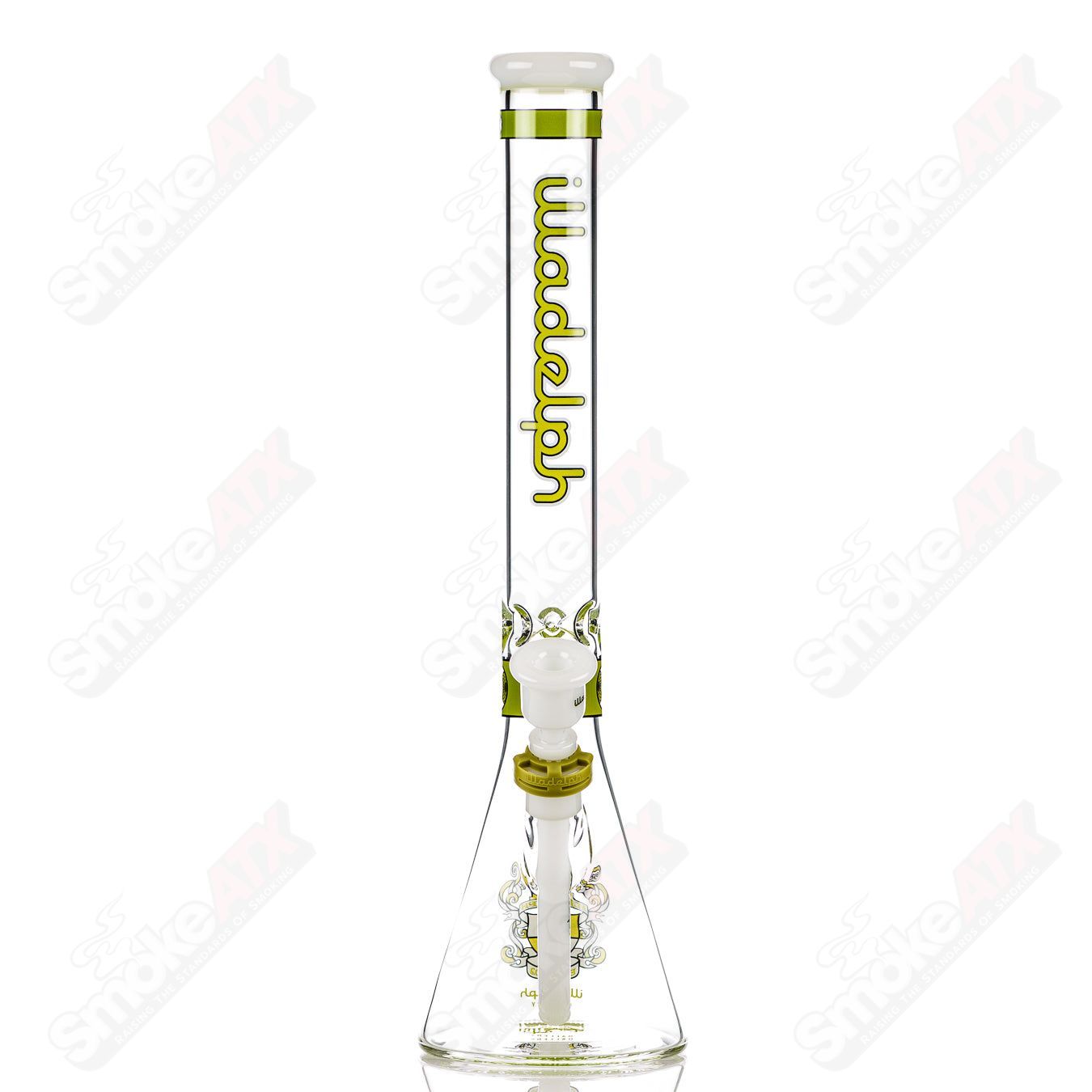 19" (Lime) Signature Series Medium Beaker Illadelph - Smoke ATX