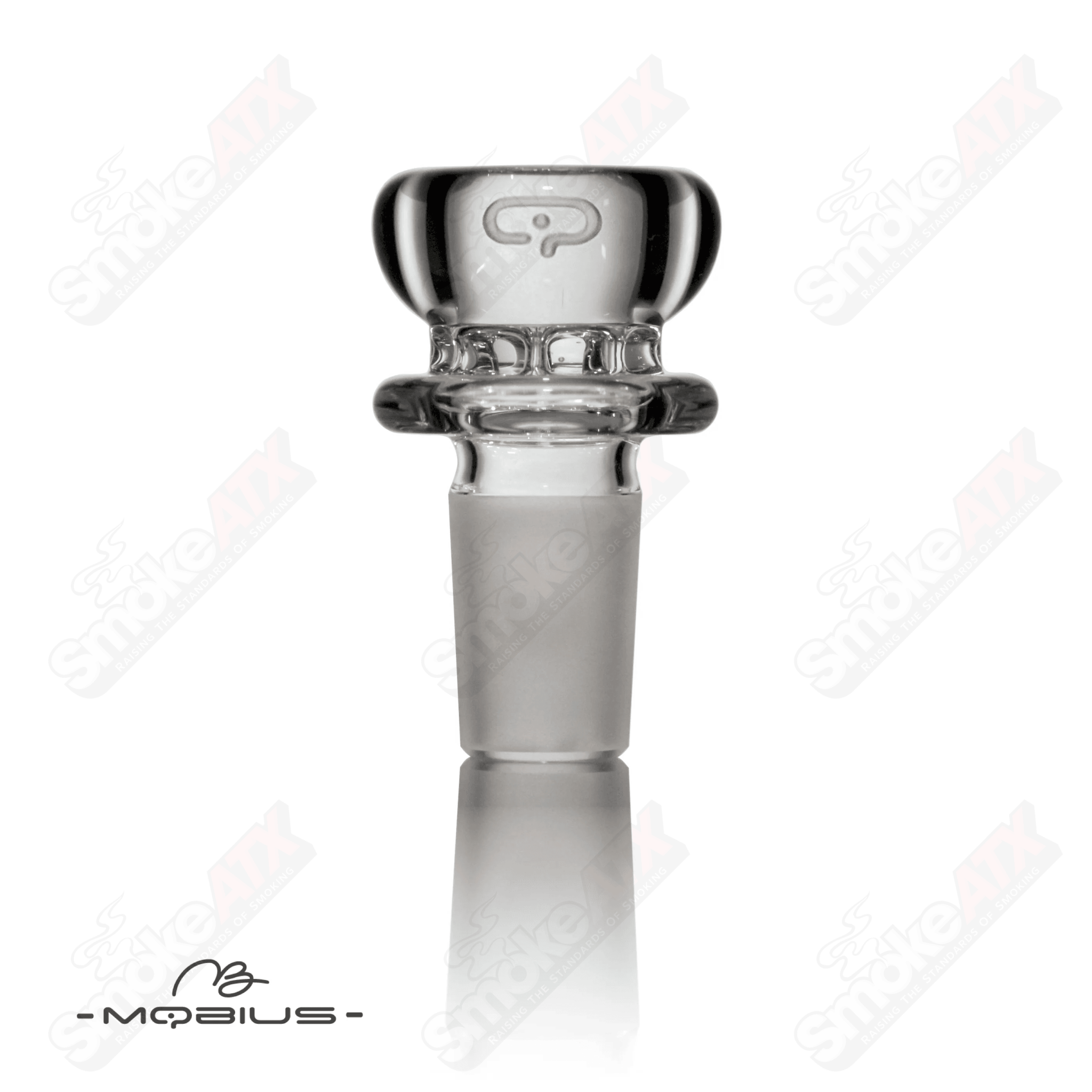 19mm Clear Multi Hole V3 Bowl Mobius - Smoke ATX