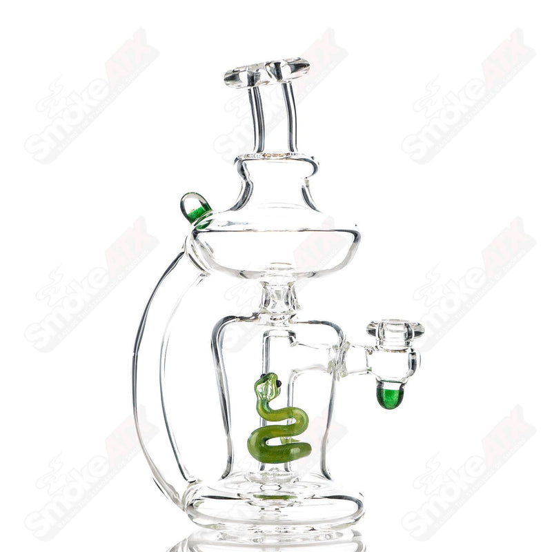 Green Dumper Snake Opal Rig Gilyumglass - Smoke ATX