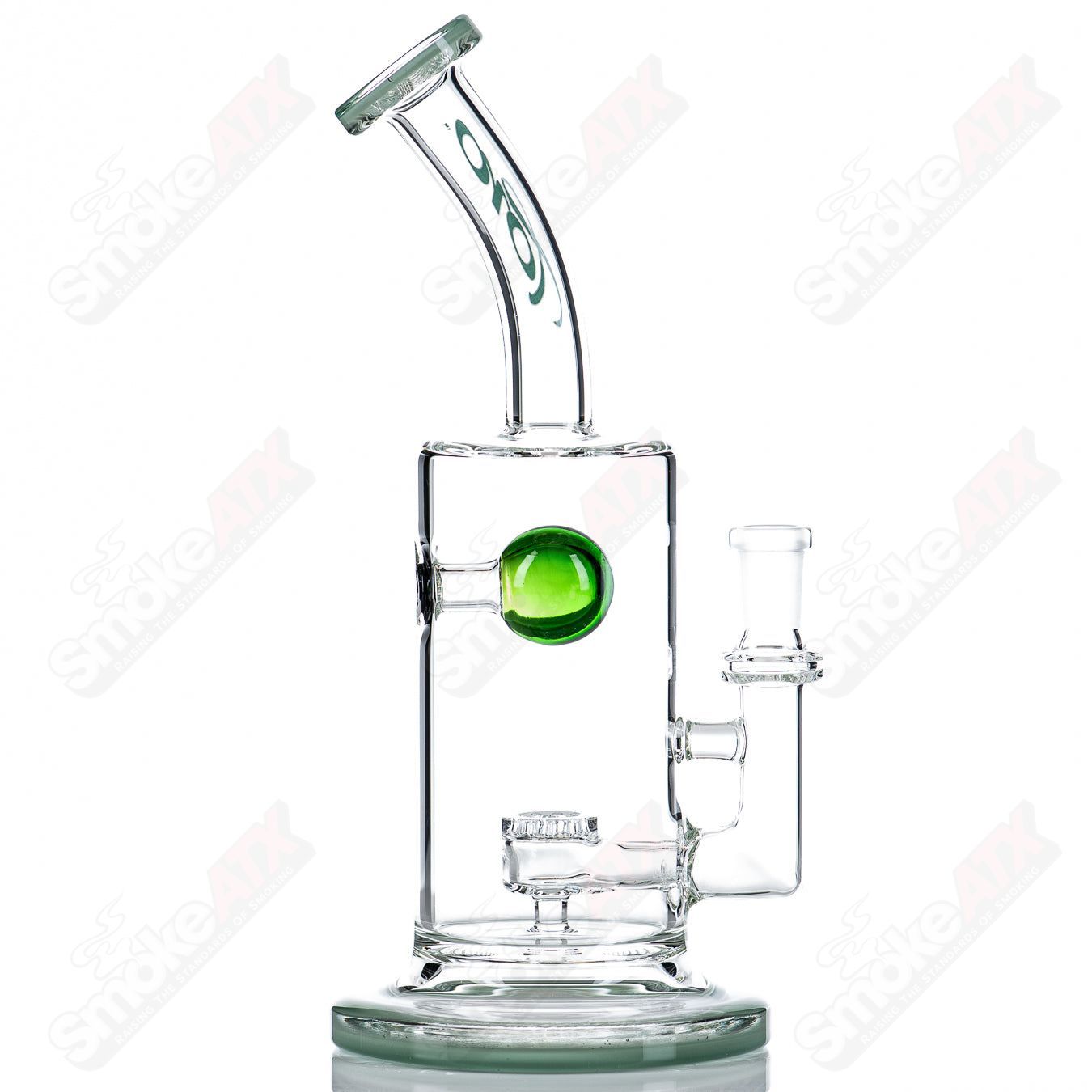 Toro Glass 10mm Jet Perc Full Color Ball, heady concentrate rig with vibrant glass design and intricate percolator details.
