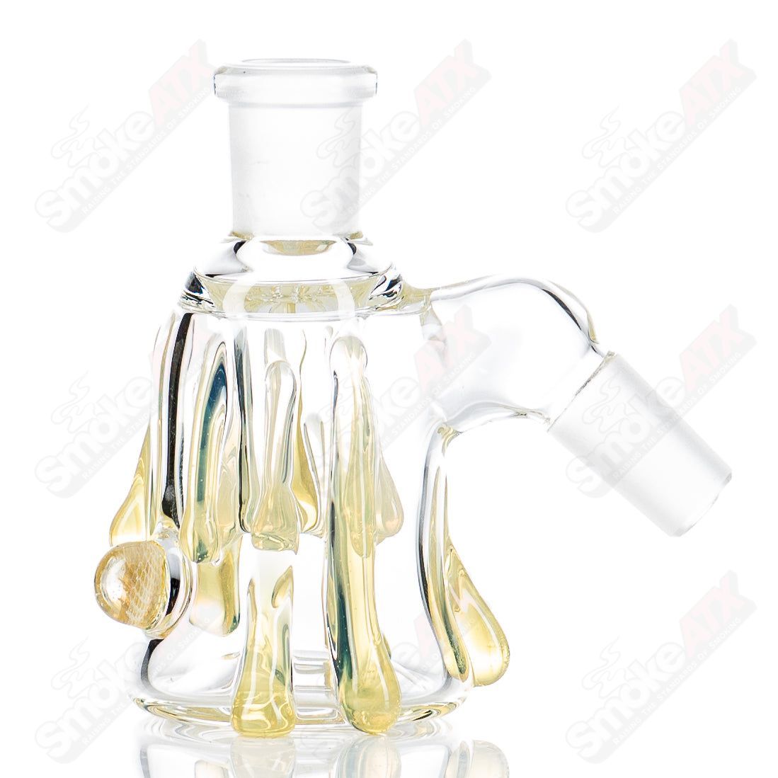 2 14mm 45° Dripping Honey w/Honeycomb Millie Dry Catcher Joe P - Smoke ATX