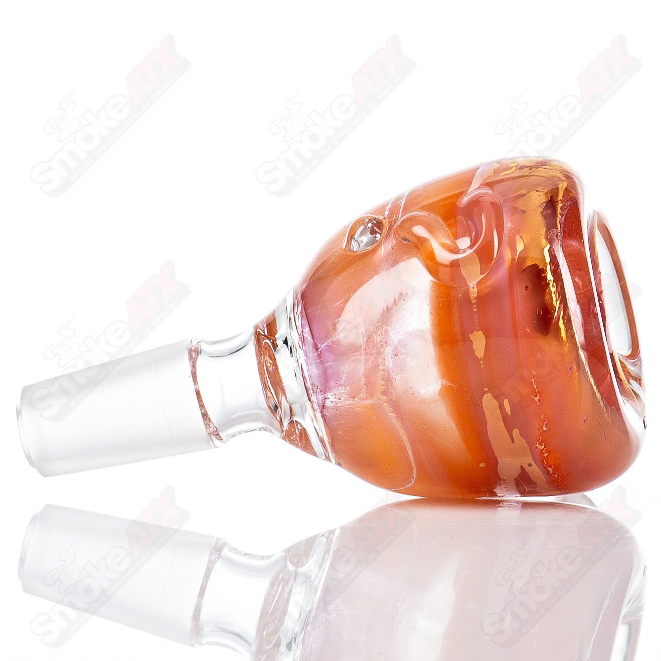 2 14mm Slide Glass by Nobody - Smoke ATX