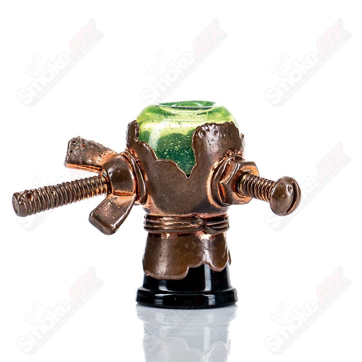 2 14mm Slyme Electroformed Dome by Snic Glass - Smoke ATX